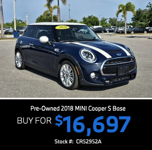 Pre-Owned 2018 MINI Cooper S Base