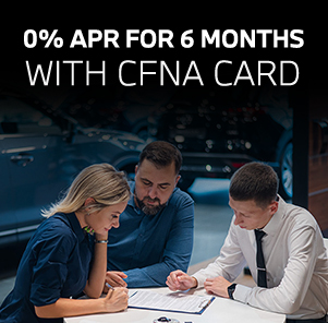 0 APR for 6 months with CFNA card