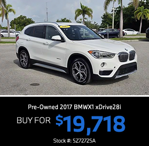 Pre-Owned 2017 BMW