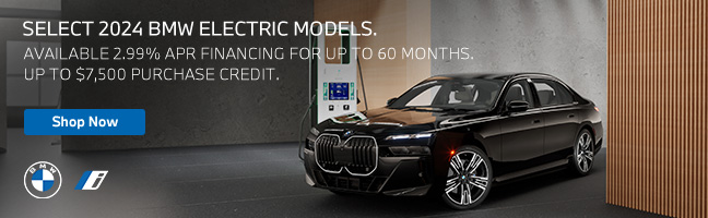 Select 2024 BMW Electric models