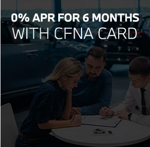 0 APR for 6 months with CFNA card