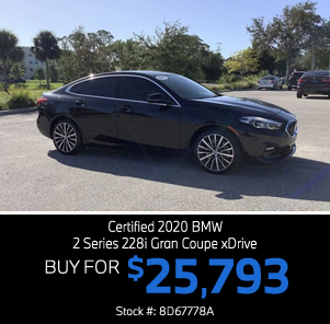 Certified 2020 BMW
