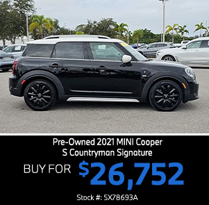 Pre-Owned 2021 MINI Cooper S Countryman Signature