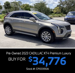 pre-owned 2023 Cadillac XT4 Premium Luxury