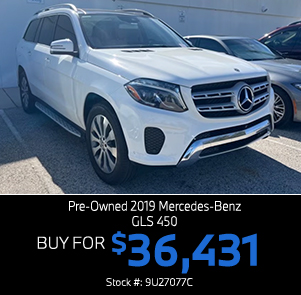 pre-owned 2019 Merceded-Benz GLS 450