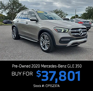 Pre-Owned 2020 Merceded-Benz GLE 350
