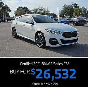 Certified BMW 2 series