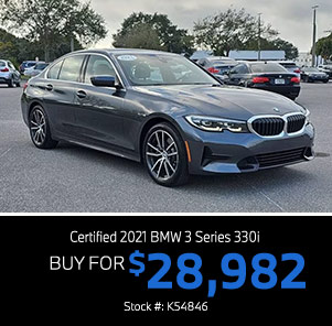 Certified BMW 3 series