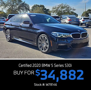 Certified BMW 5 Series
