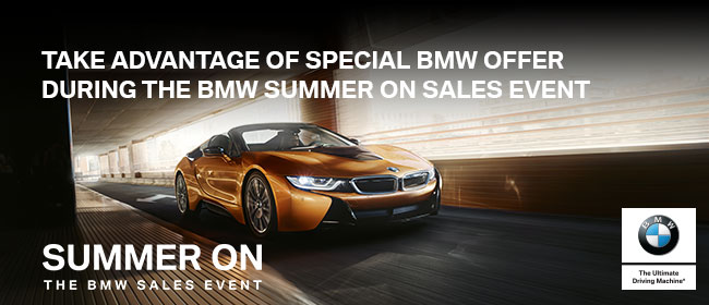 BMW Summer On Sales Event