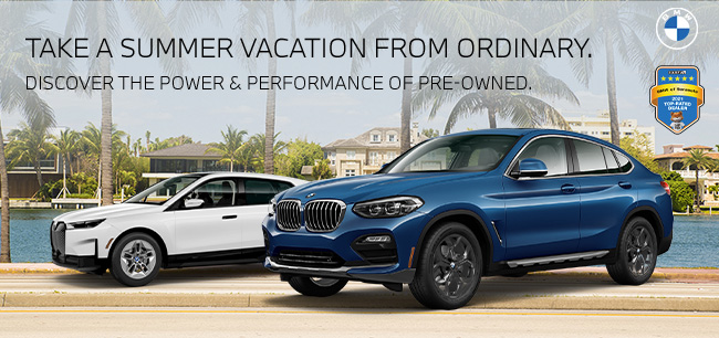 promotional offer from Sarasota BMW featuring BMW vehicles