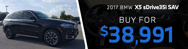2017 BMW X5 Sdrive35i SAV