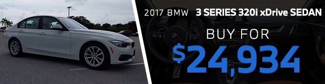 2017 BMW 3 Series 320i xDrive Sedan