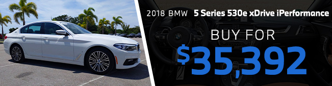 2018 BMW 5 series 530e xdrive iperformance