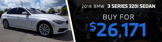 2018 BMW 3 Series 320i Sedan