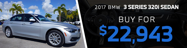 2017 BMW 3 Series 320i Sedan