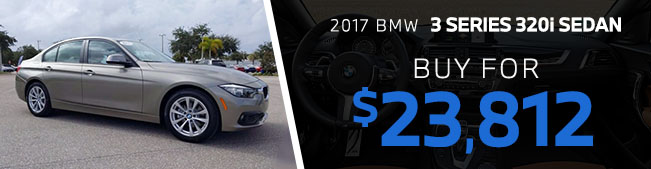 2017 BMW 3 Series 320i Sedan