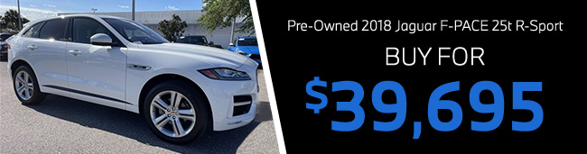 special offer on pre-owned vehicles