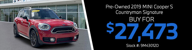 offer on pre-owned BMW vehicle from Sarasota BMW