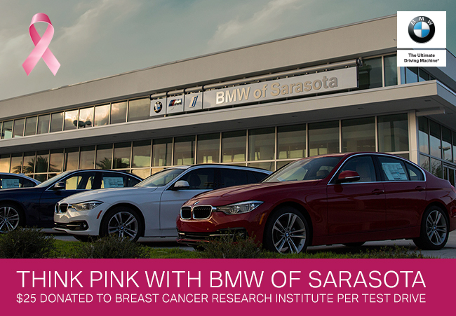 Think Pink With BMW Of Sarasota