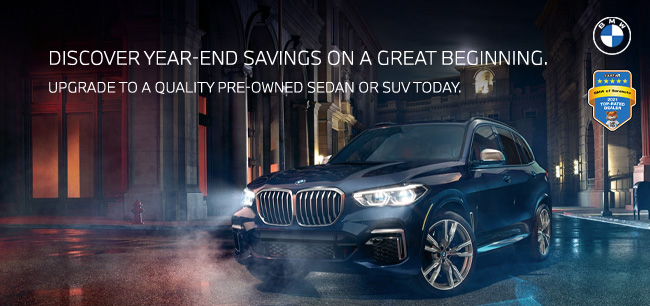 Discover year-end savings on a great beginning - upgrade to a quality pre-owned sedan or SUV today