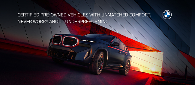 Certified Pre-Owned vehicles with unmatched comfort - never worry about underpreforming