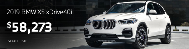 2019 BMW X5 xDrive40i