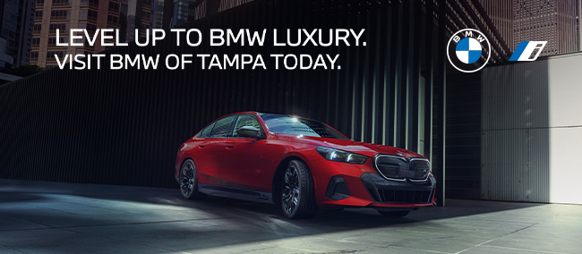 Level up to BMW luxury. Visit BMW of Tampa today.