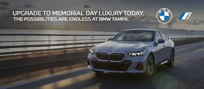 Upgrade to memorial day Luxury today the possibilities are endless at BMW Tampa