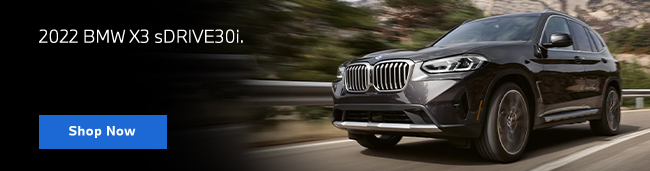 2022 BMW X3 sDRIVE30i