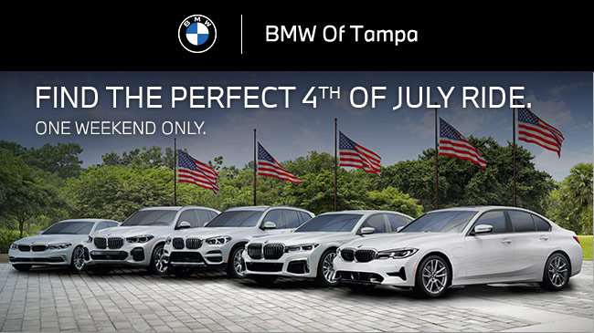 promotional offer from BMW of Tampa, Tampa Florida