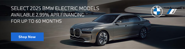 special on 2025 BMW Electric models