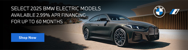 special on 2025 BMW Electric models