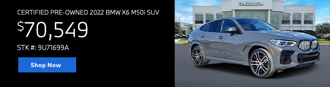 Certified Pre-Owned 2022 BMW X6 M50i