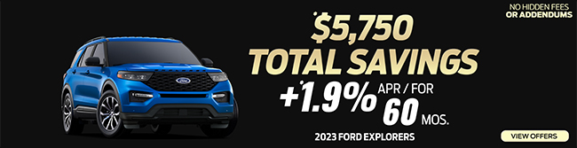 2023 Ford Explorers