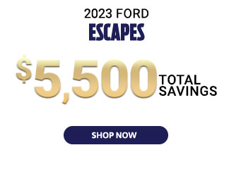 2023 Ford Escapes offer