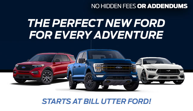 the perfect new ford for every adventure