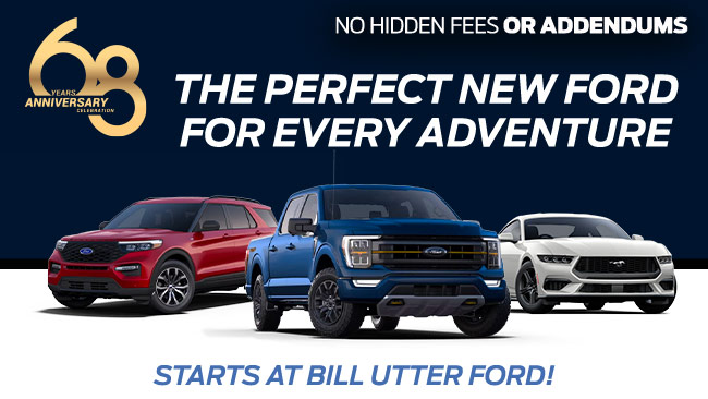 the perfect new ford for every adventure