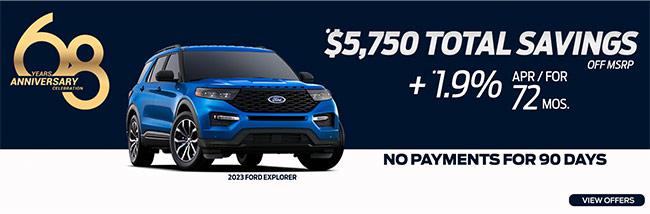 Ford Explorer lease special