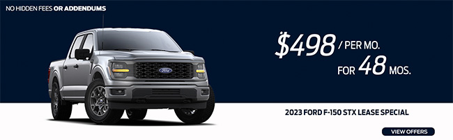 2023 Ford F-150 lease special offer