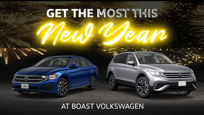 Get the most of this new year at Boast Volkswagen