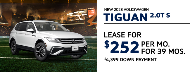 New 2023 Volkswagen Tiguan 2.0T s