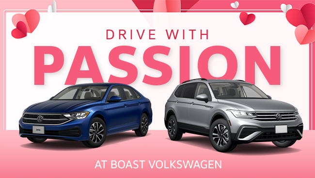 Drive with Passion at Boast Volkswagen