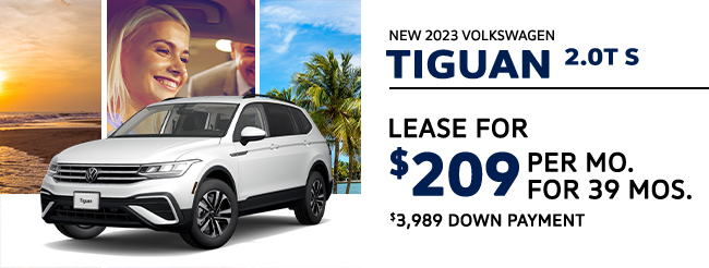 New 2023 Volkswagen Tiguan 2.0T s