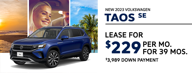 New 2023 Volkswagen Taos SE