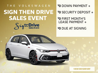 0 offer for the sign and drive event