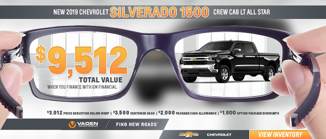 2019 Chevrolet Silverado 1500 Dbl Cab LT All Star Z71