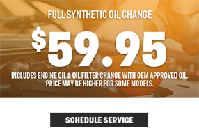 Full Synthtic Oil Change