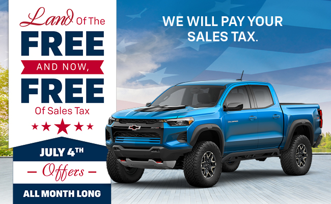 Memorial Day Savings at Dan Vaden Chevrolet