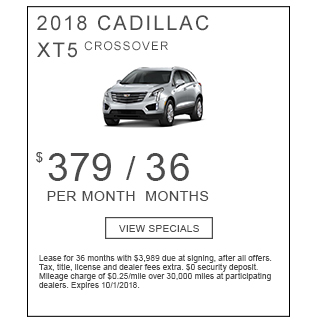 2018 Cadillac XT5 Crossover